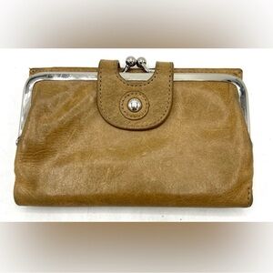 HOBO Alice Tan Wallet Elegant and Durable